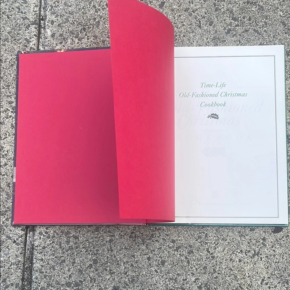 Old-Fashioned Christmas Cookbook‎ - Red and White